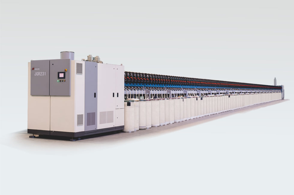 ROTOSoft – High Bulky yarn machine (spinning machine for the production of  high-bulk yarns), Giesse Italy